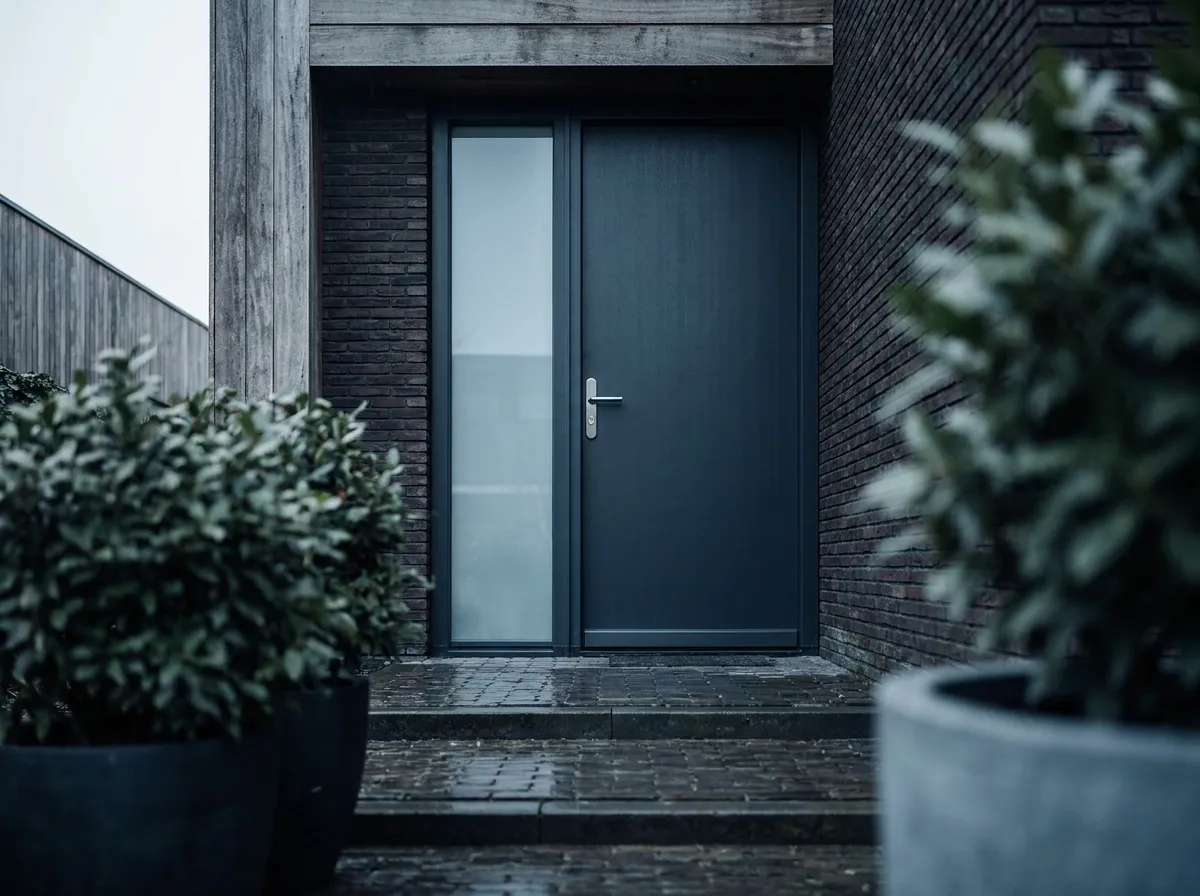 Voordeur van een woonhuis