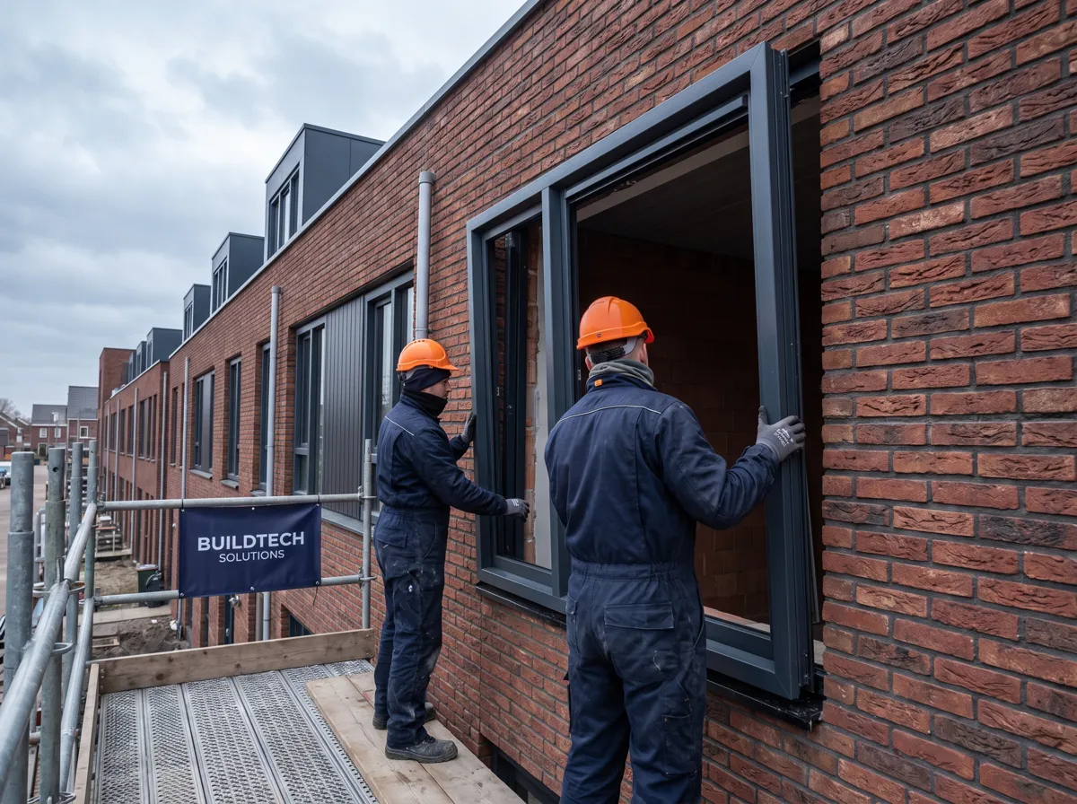 Kunststof kozijnen in een moderne woning